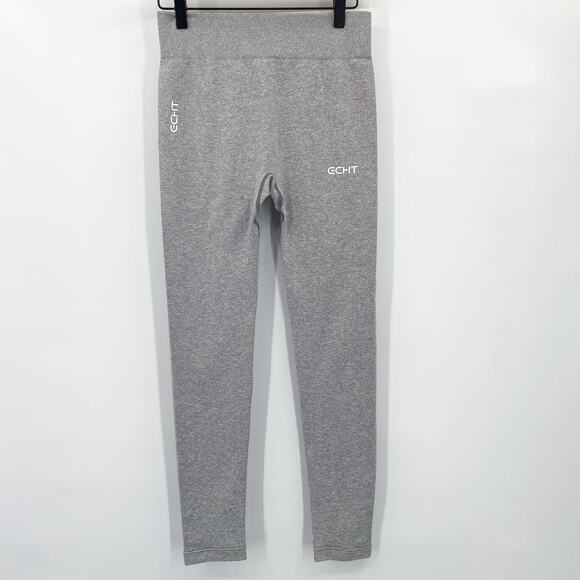 ECHT Arise Seamless Leggings High Rise in Heather‎ Gray Size Small - Picture 3 of 11